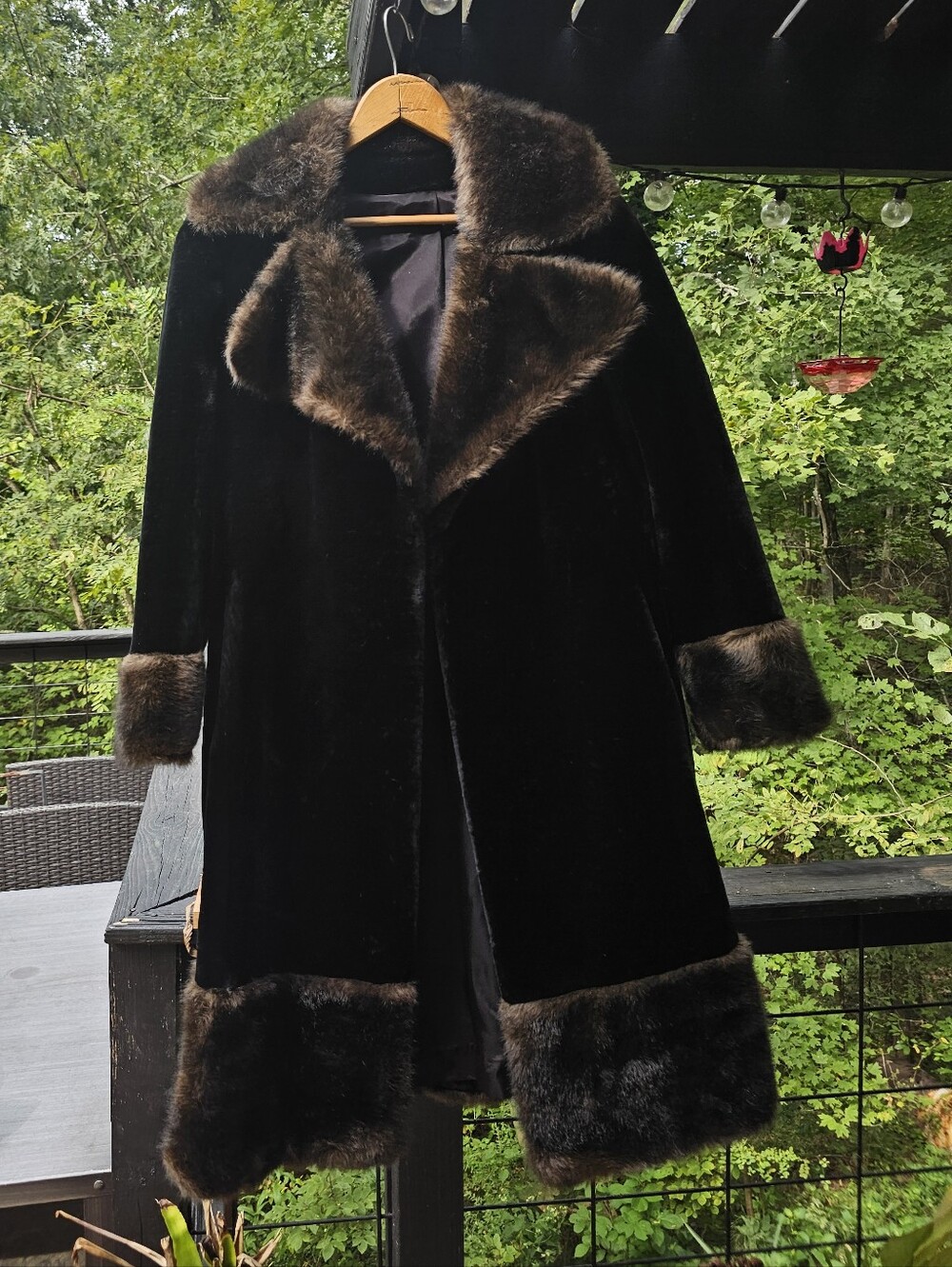 Vintage Faux Fur Coat